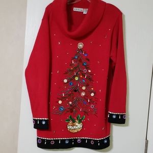 Christmas tree sweater